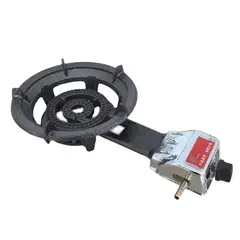 GENERICO - Estufa De Gas Con Quemador De Hierro Fundido De 4 Anillos