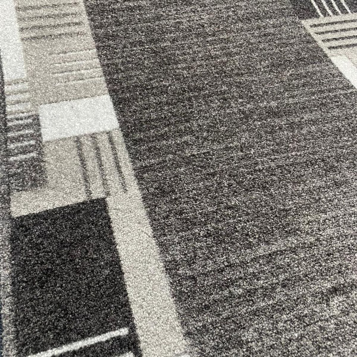 GENERICO - Alfombra De Pasillo 3 Metros Antideslizante Gris 2