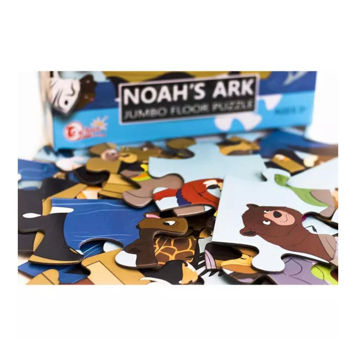 GENERICO - Juguete Rompecabezas Armable 48 Piezas Arca De Noe Infantil