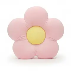 CRUSEC - Cojín De Suelo Diseño Flor De Felpa Suave Y Estético