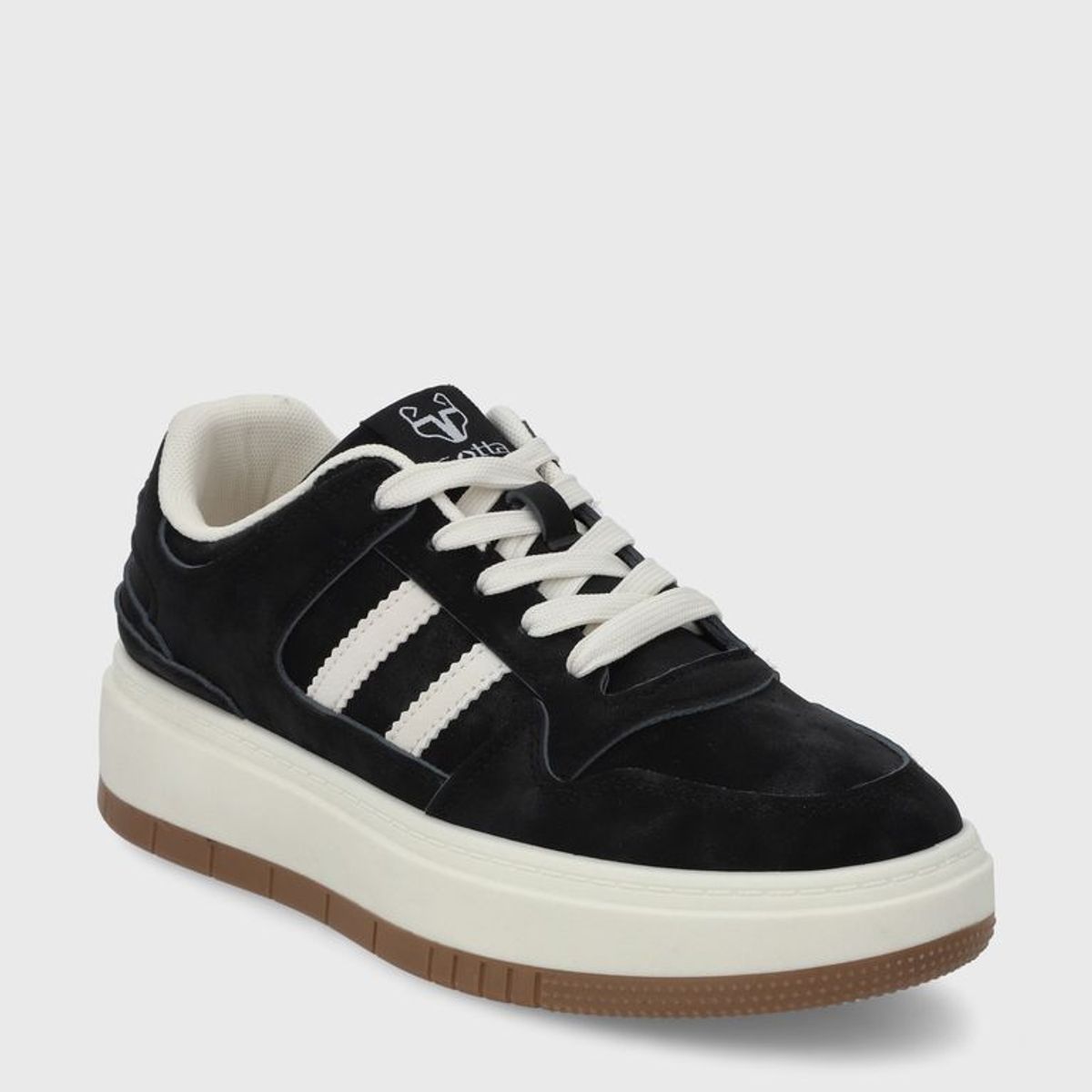 GOTTA - Zapatilla Plataforma Negra Mujer 58030