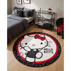 GENERICO - Alfombra Decorativa Infantil Circular de 80cm