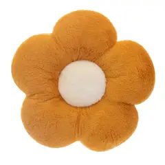 CRUSEC - Cojín De Suelo Diseño Flor De Felpa Suave Y Estético