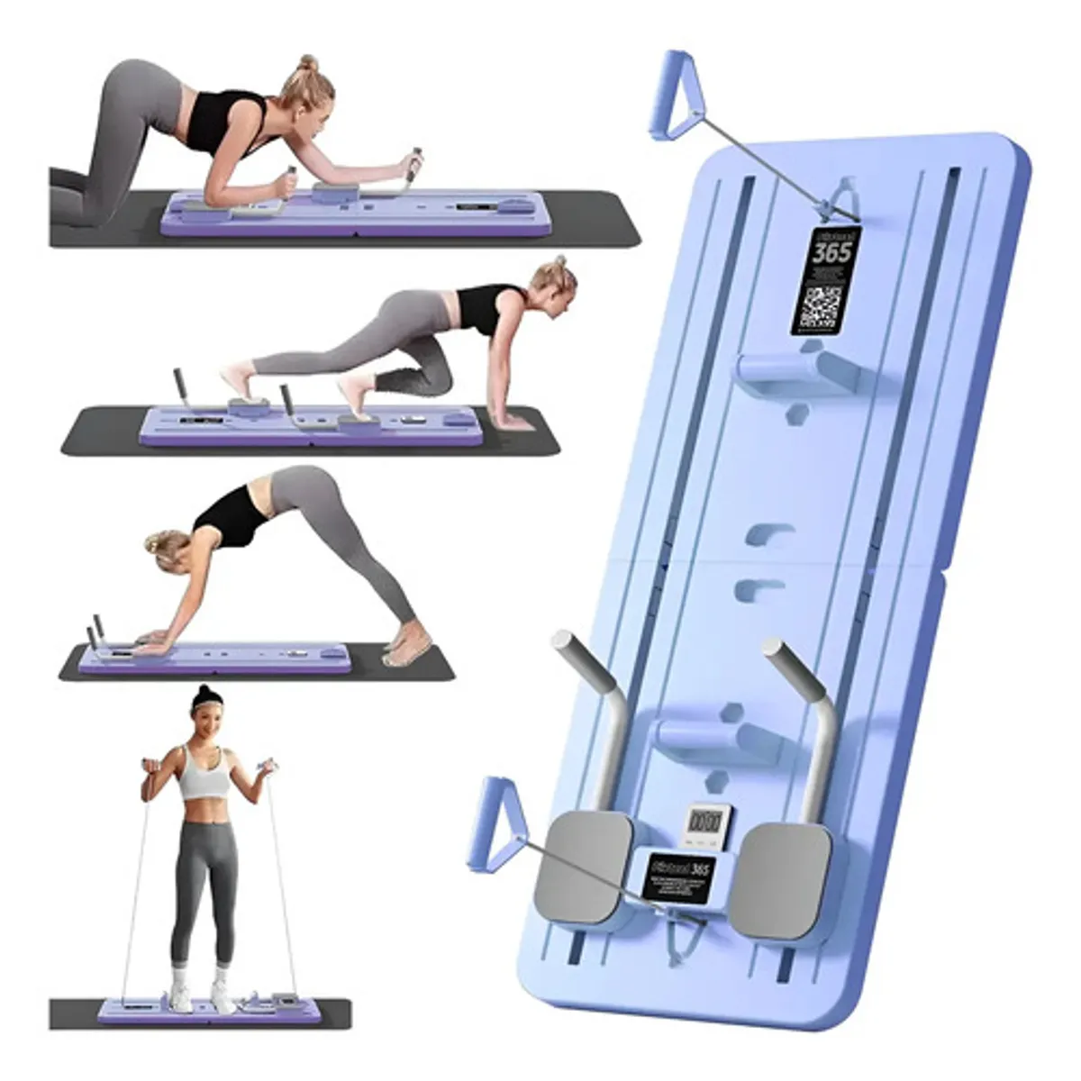 GENERICO - Tabla De Entrenamiento Fitness Multifuncional 6 En 1