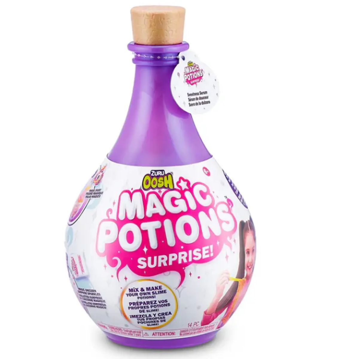 ZURU - Slime Sorpresa Potions Oosh Zuru - Morado Pociones Magicas