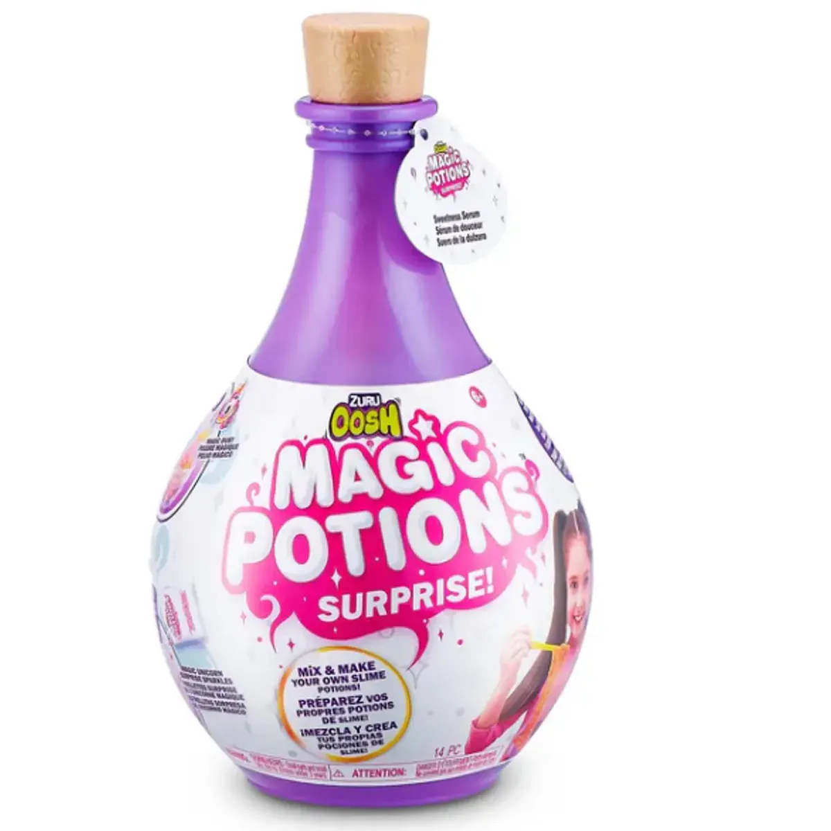 ZURU - Slime Sorpresa Potions Oosh Zuru - Morado Pociones Magicas