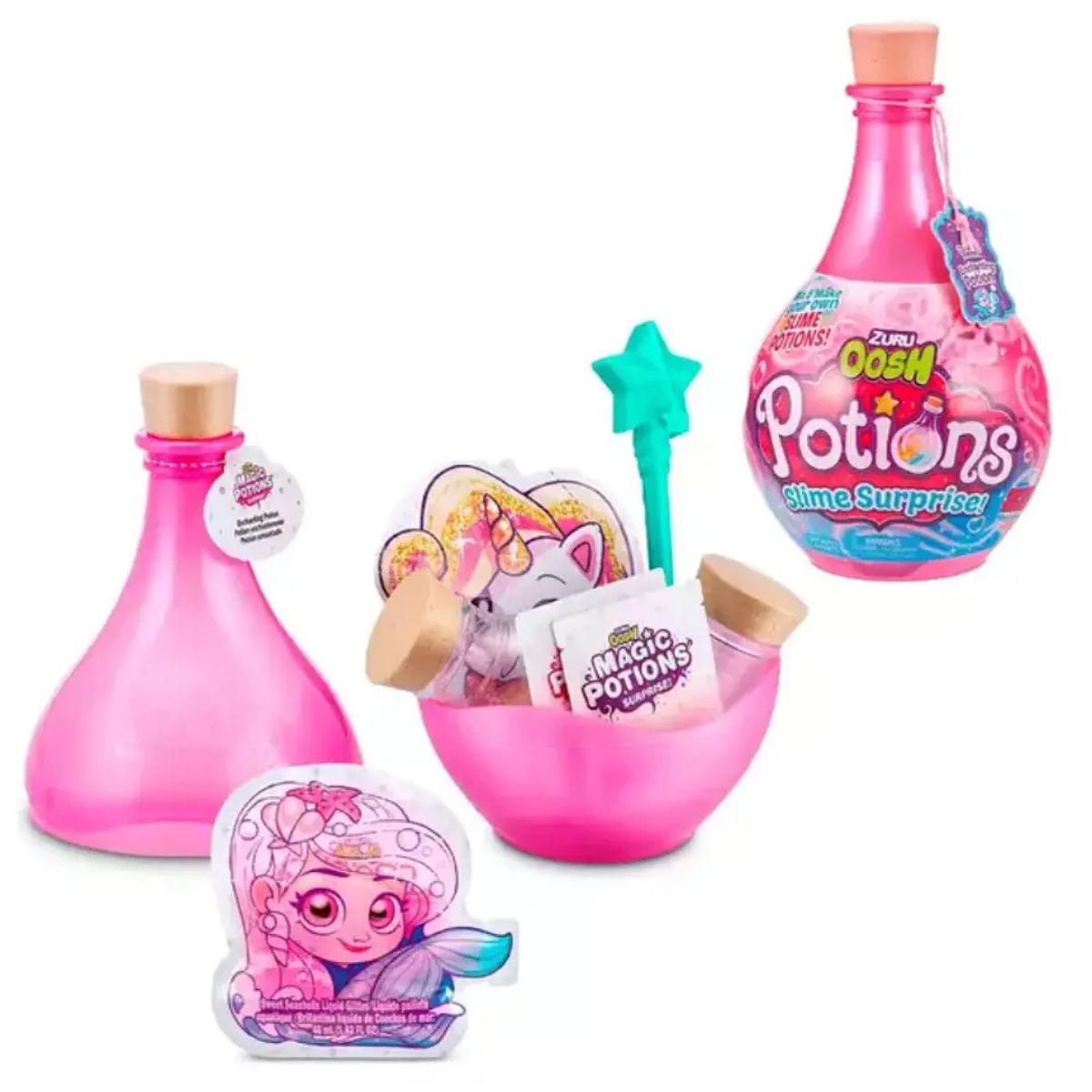 ZURU - Slime Sorpresa Potions Oosh Zuru - Rosado - Pociones magicas
