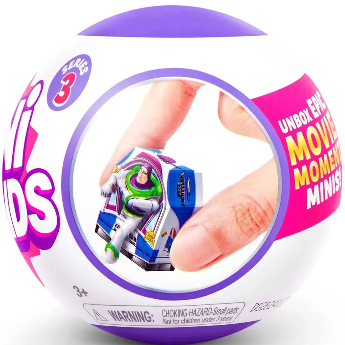ZURU - Bola Mini Brands Con 5 Sorpresas Disney Serie 3
