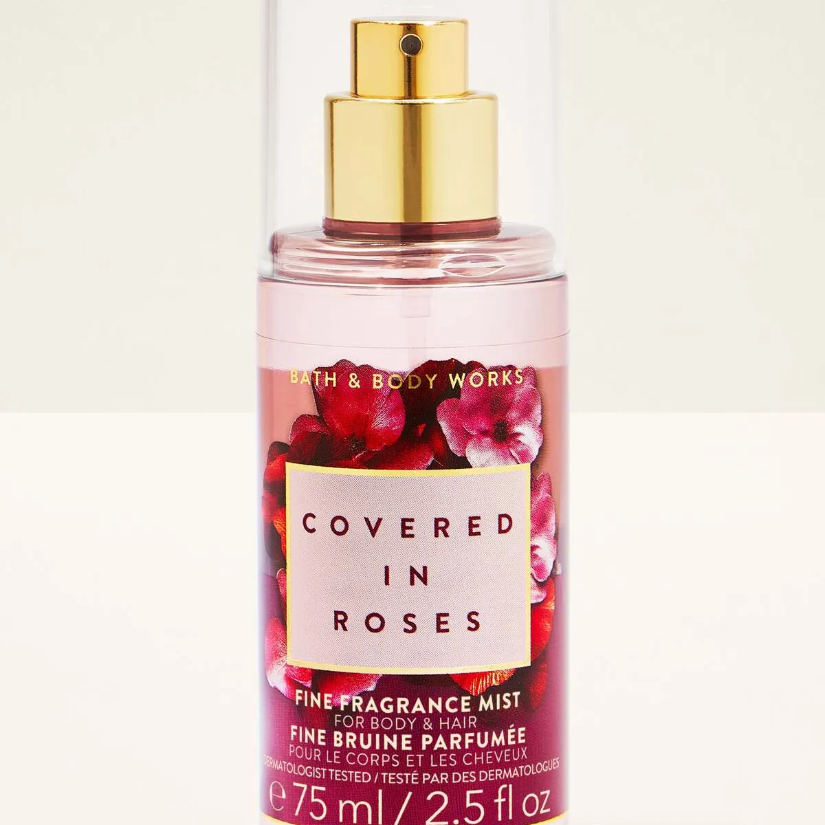 BATH & BODY WORKS - Mist Corporal Mini Bath and Body Works Covered In Roses