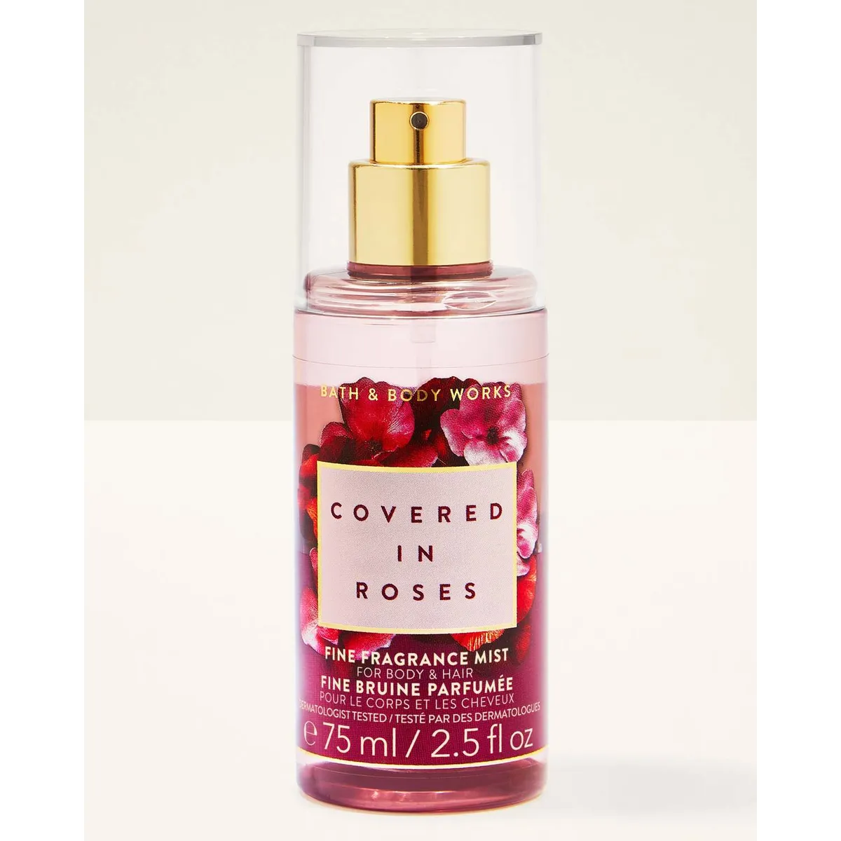 BATH & BODY WORKS - Mist Corporal Mini Bath and Body Works Covered In Roses