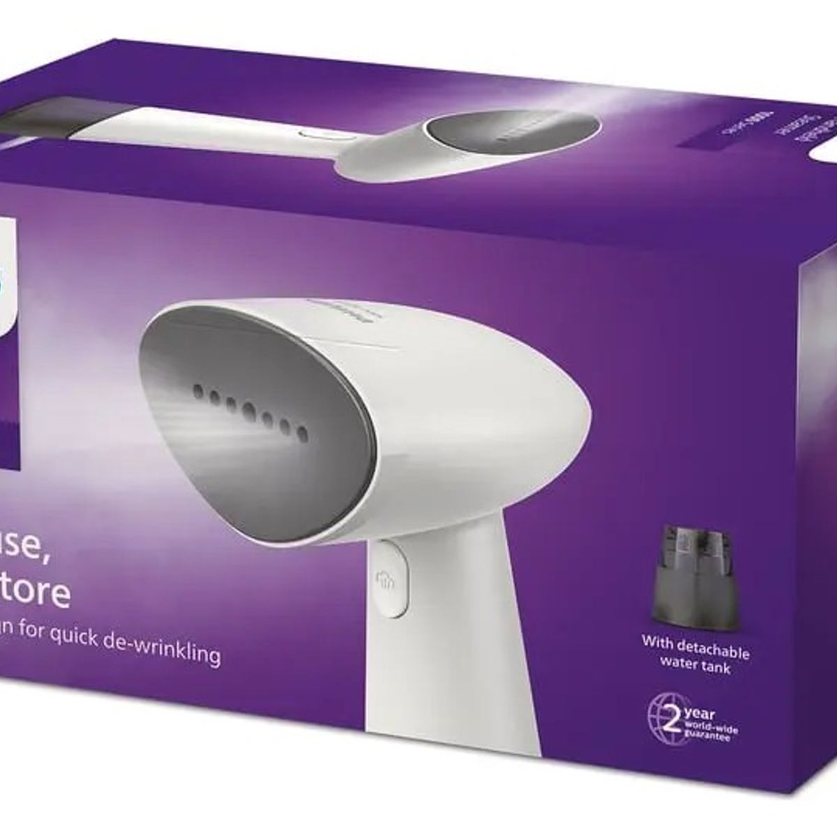PHILIPS - Plancha vertical Vaporizador Philips Sth1010 Handheld Steamer Color Blanco
