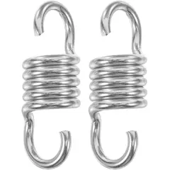 KUANGYE - Pack 2 Resortes Acero Galvanizado Sillas Hamaca Colgante