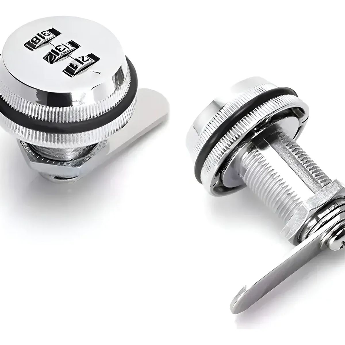 GENERICO - Cerradura Mueble Lockers Casilleros Con Clave P.puerta 20mm