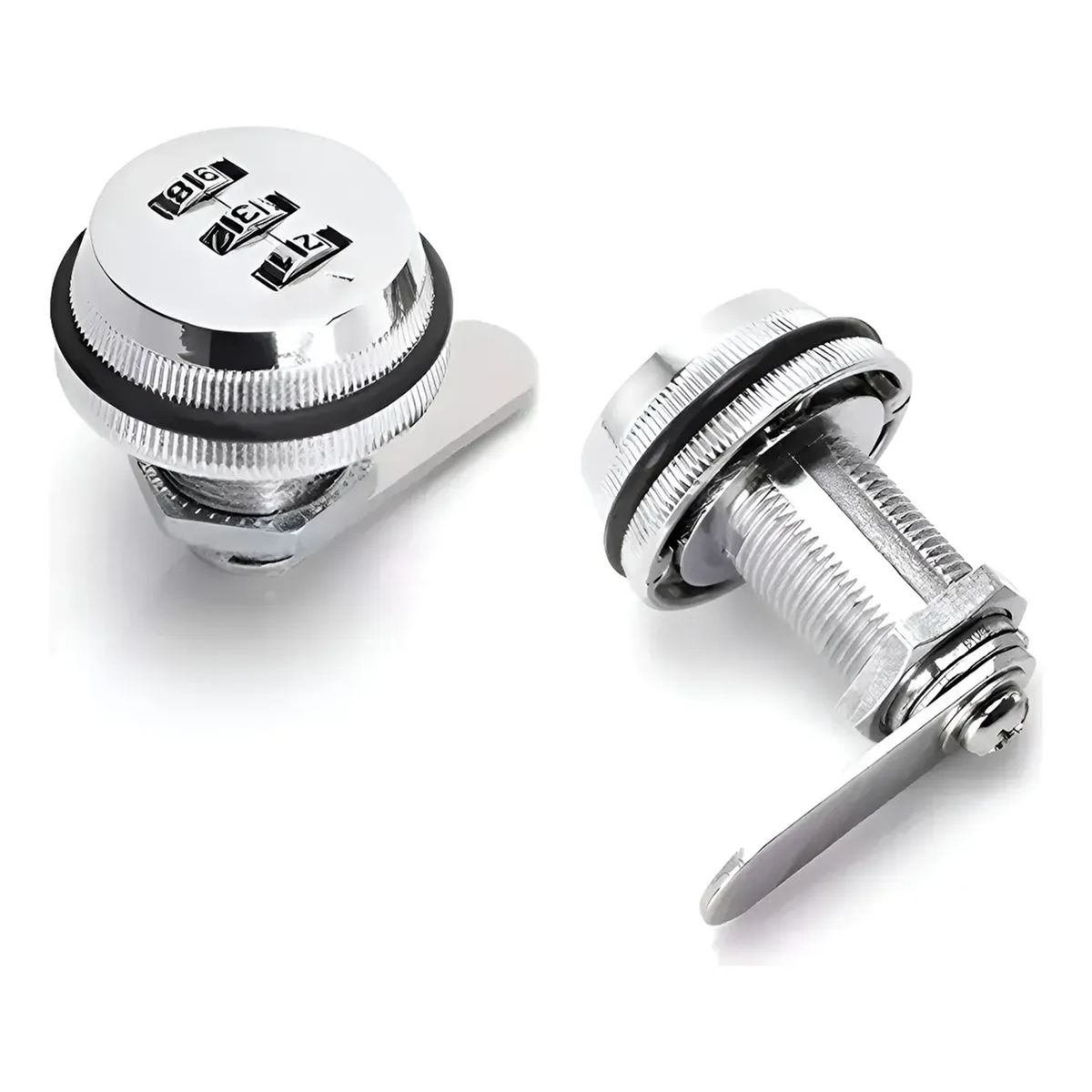 GENERICO - Cerradura Mueble Lockers Casilleros Con Clave P.puerta 20mm