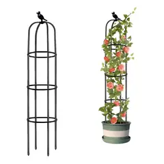 KUANGYE - Soporte Tutor Plantas Trepadoras Enredaderas Rosales 120cm