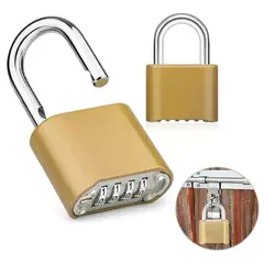 GENERICO - Candado Clave Inoxidable 4 Dígitos Exterior Waterproof