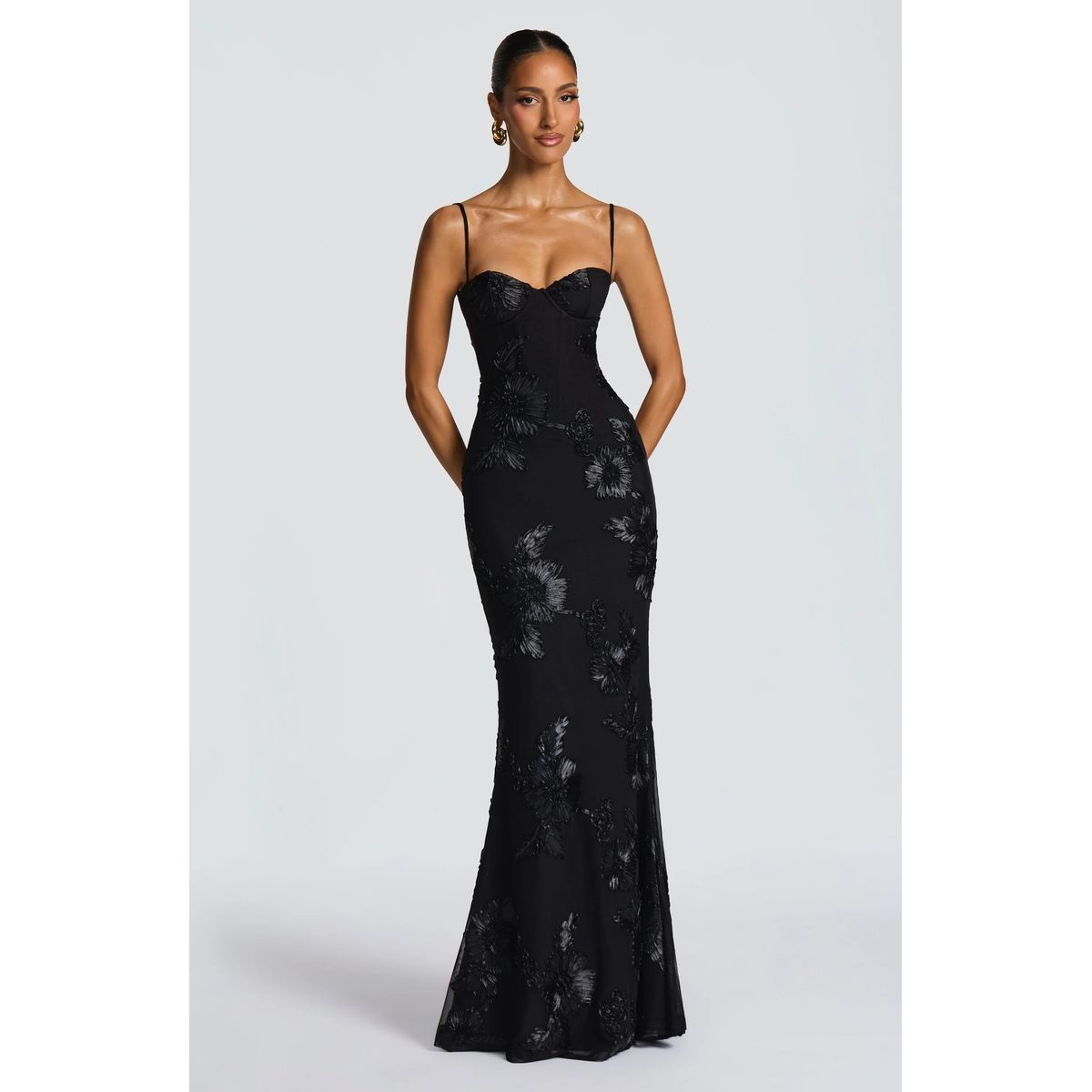 TIOZONEY - Vestido de fiesta Mujer - Negro