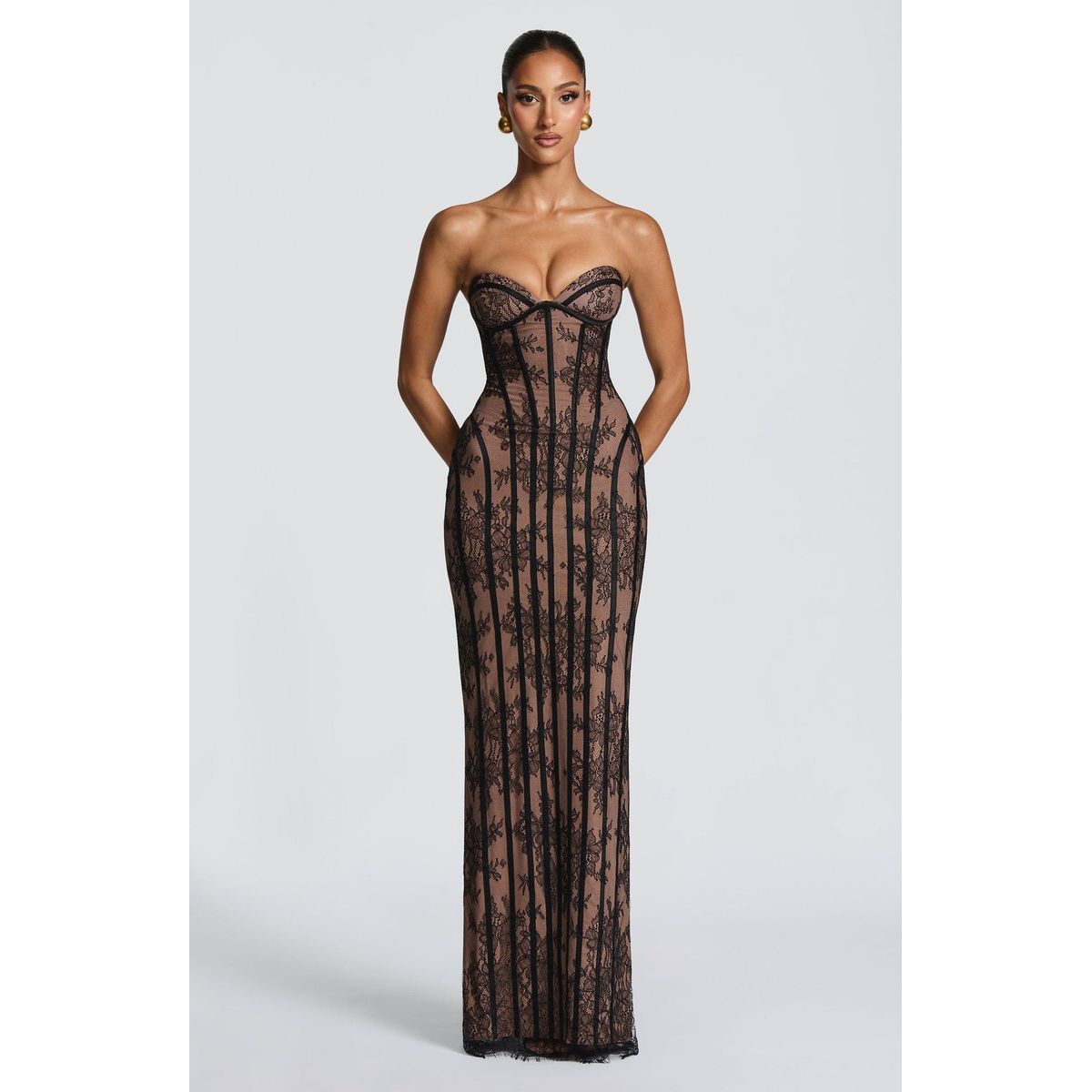 TIOZONEY - Vestido de fiesta Mujer - Negro