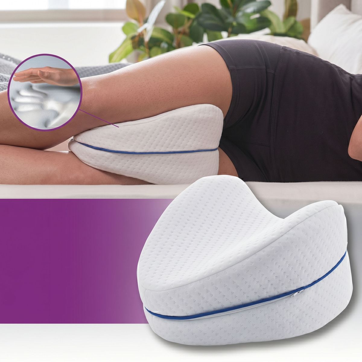 MOVI - Almohada para Piernas descanso reparador