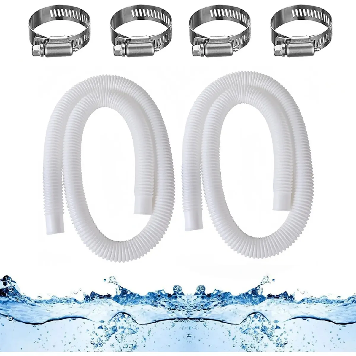 VIDA BUENAS - Kit 2 Manguera Filtro Piscina Bestway Intex Universal 150cm