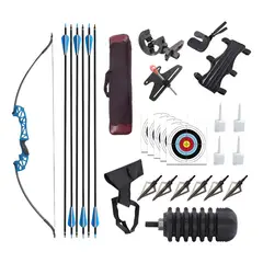 KUANGYE - 40lbs Arco Recurvo Deportivo Para Adultos Con Set Accesorios