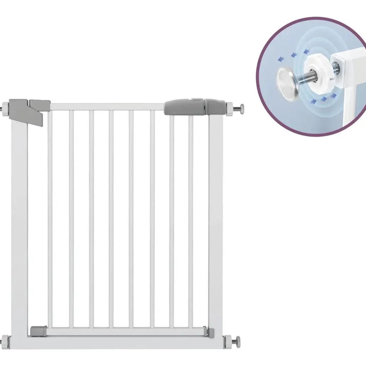VIDA BUENAS - Reja Seguridad Escalera Puerta Bebe Mascotas 76- 83cm