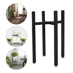 GENERICO - Set Organizador Pedestal Porta Macetero Desmontable Metal