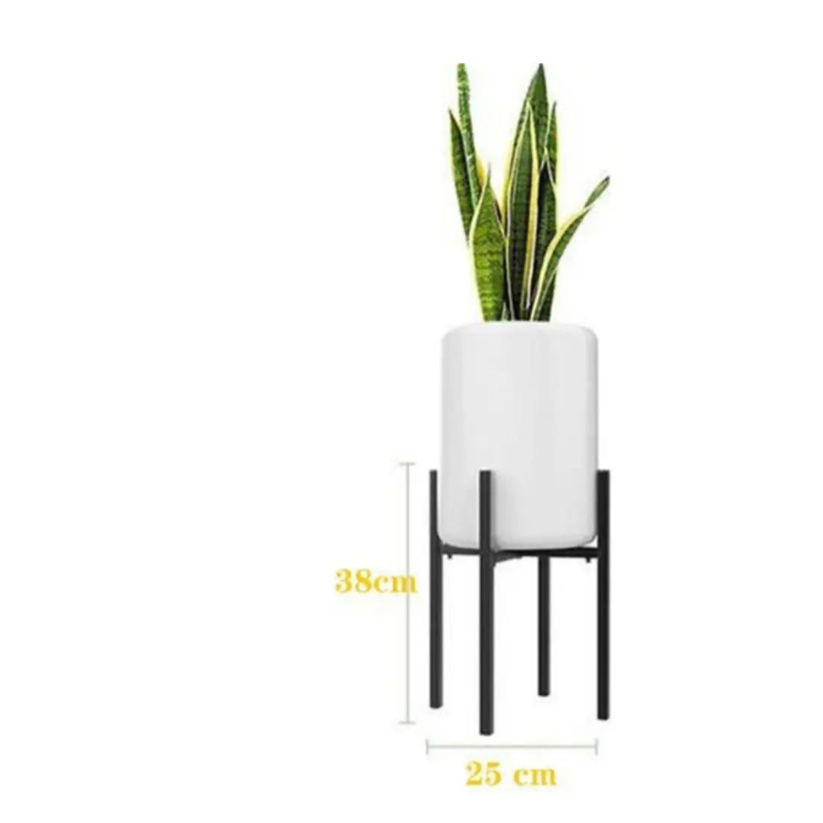 GENERICO - Set Organizador Pedestal Porta Macetero Desmontable Metal