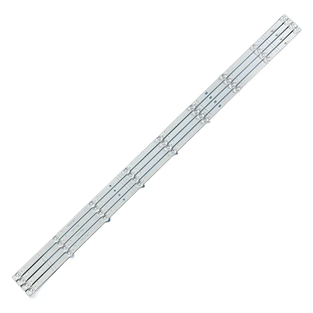 GENERICO - 4 Tiras Led Para Samsung Un55nu7095g Traen 9 Led De 3v