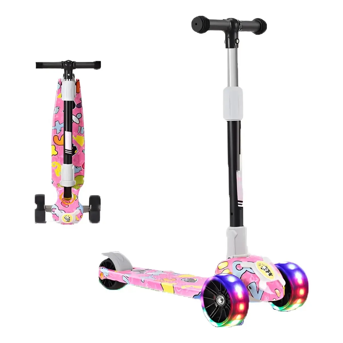 GENERICO - Patinete de infantil Para Niños y niñas Con luces Labg