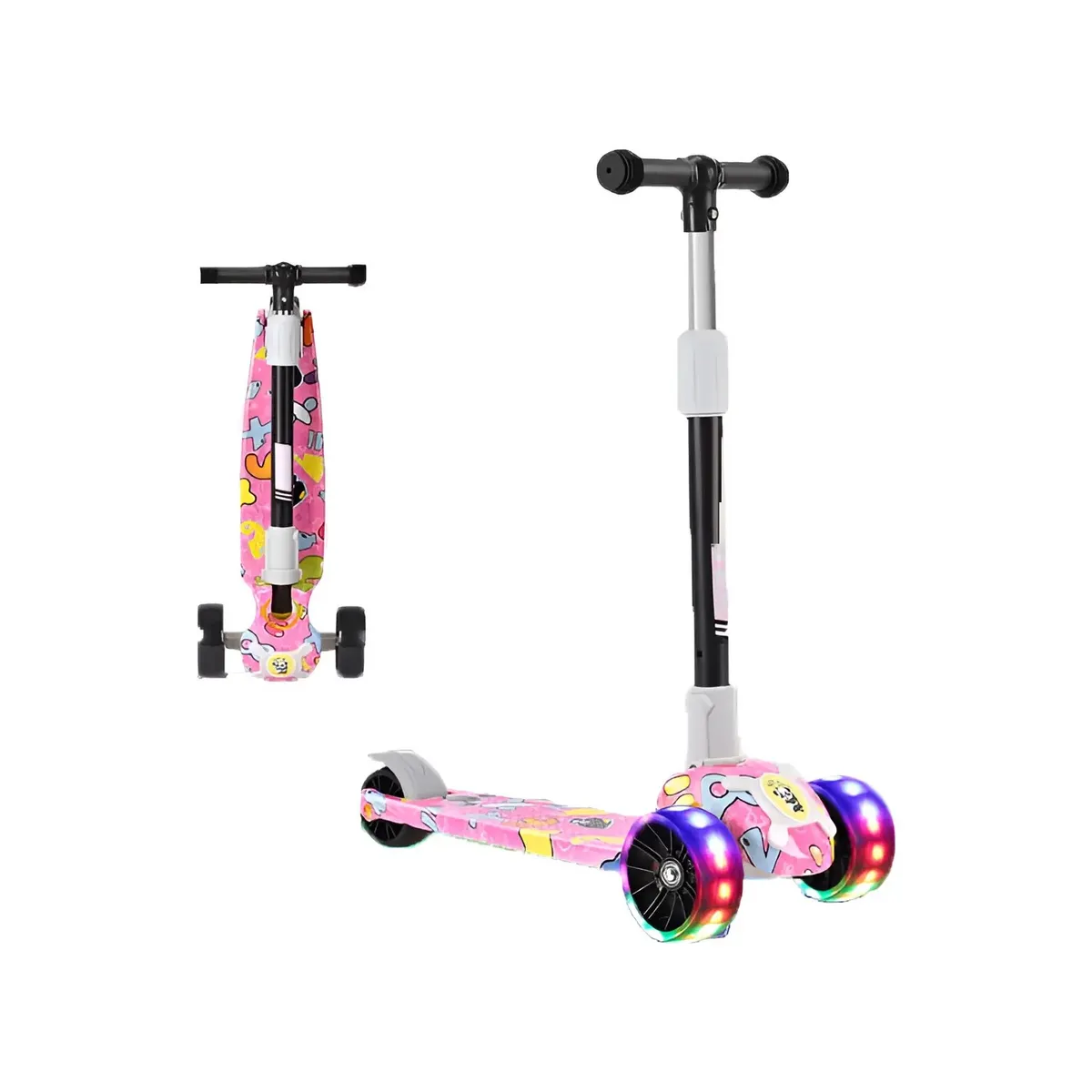GENERICO - Patinete de infantil Para Niños y niñas Con luces Labg