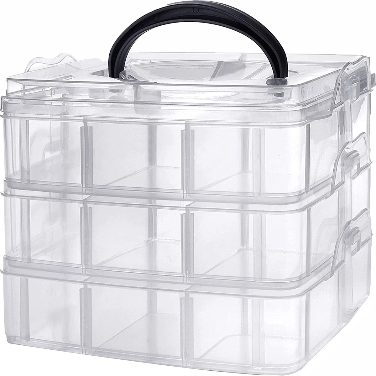 KUANGYE - Caja Gavetero Maletin Organizador Joyas 18 Divisiones