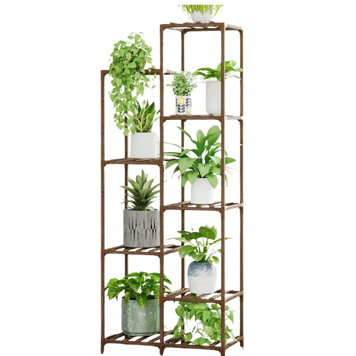 GENERICO - Estante Para Macetas Soporte De Plantas Huerto Decorativo