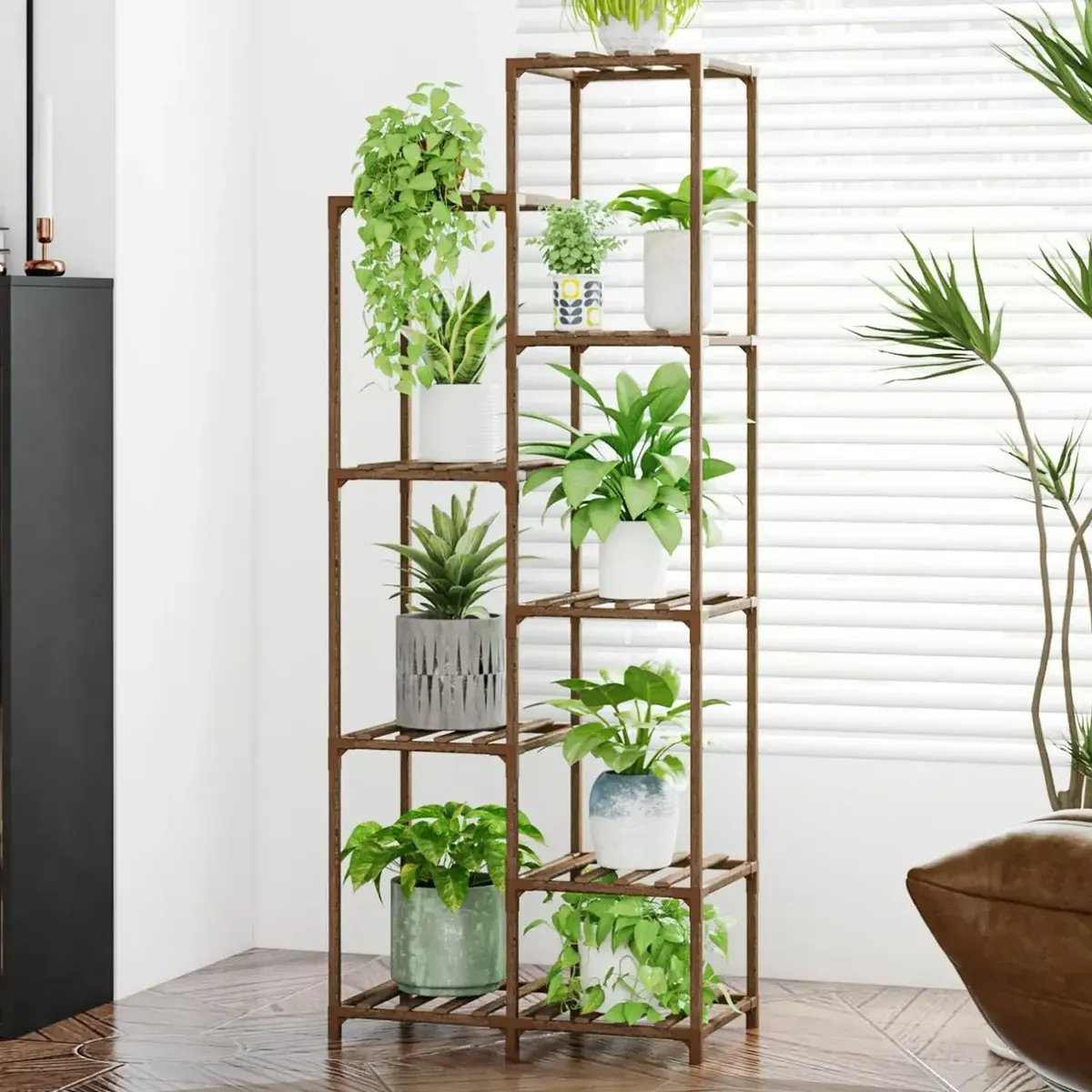 GENERICO - Estante Para Macetas Soporte De Plantas Huerto Decorativo