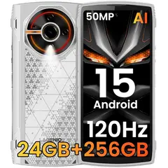 AGM - LAGENIO Panther 2 Pro Celular 24GB+256GB Android 15 Smartphone