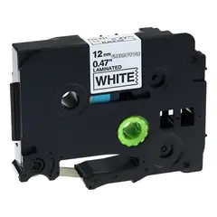 GENERICO - Cinta Tz-231 Laminada 12mm 0.47 Pulgadas Para Brother Pt