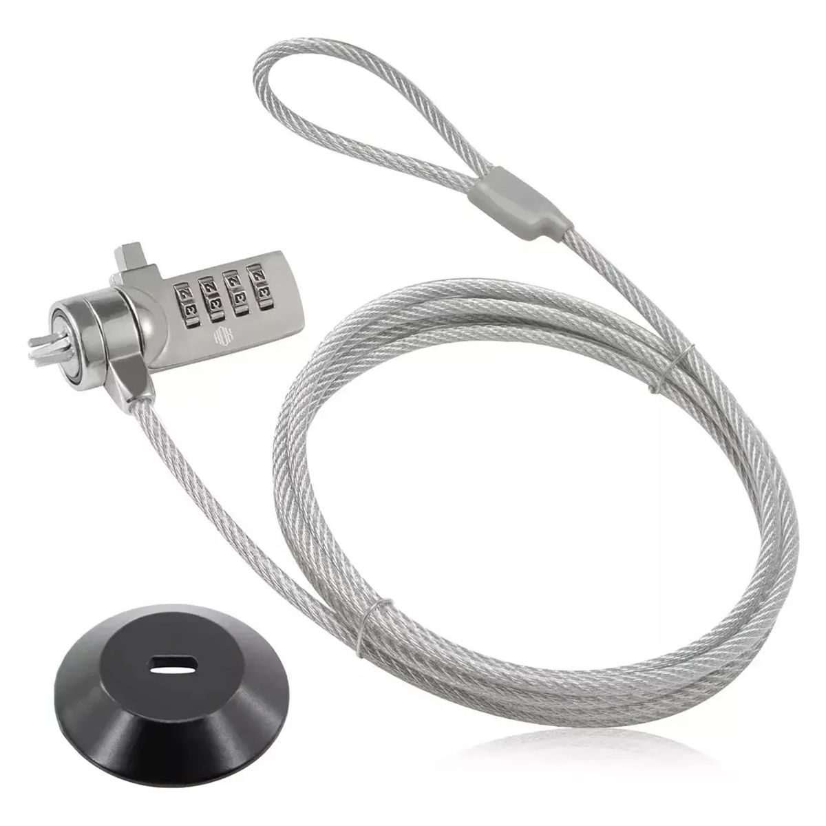 GENERICO - Cable De Seguridad Antirrobo Para Tablet, Ipad, Macbook