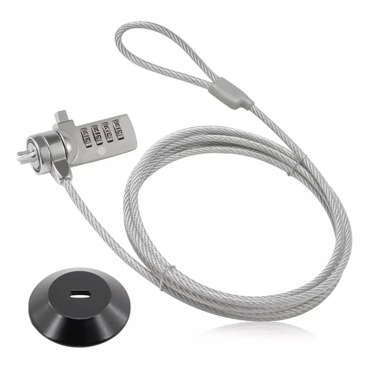 GENERICO - Cable De Seguridad Antirrobo Para Tablet, Ipad, Macbook