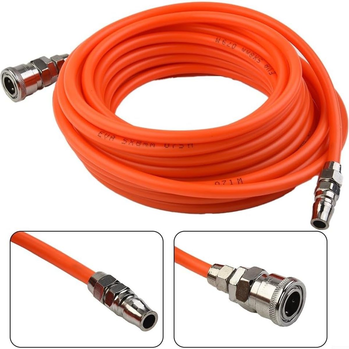 Manguera Neumática Con Acople Para Compresor De Aire 20 Mts, marca KUANGYE - Foto Principal