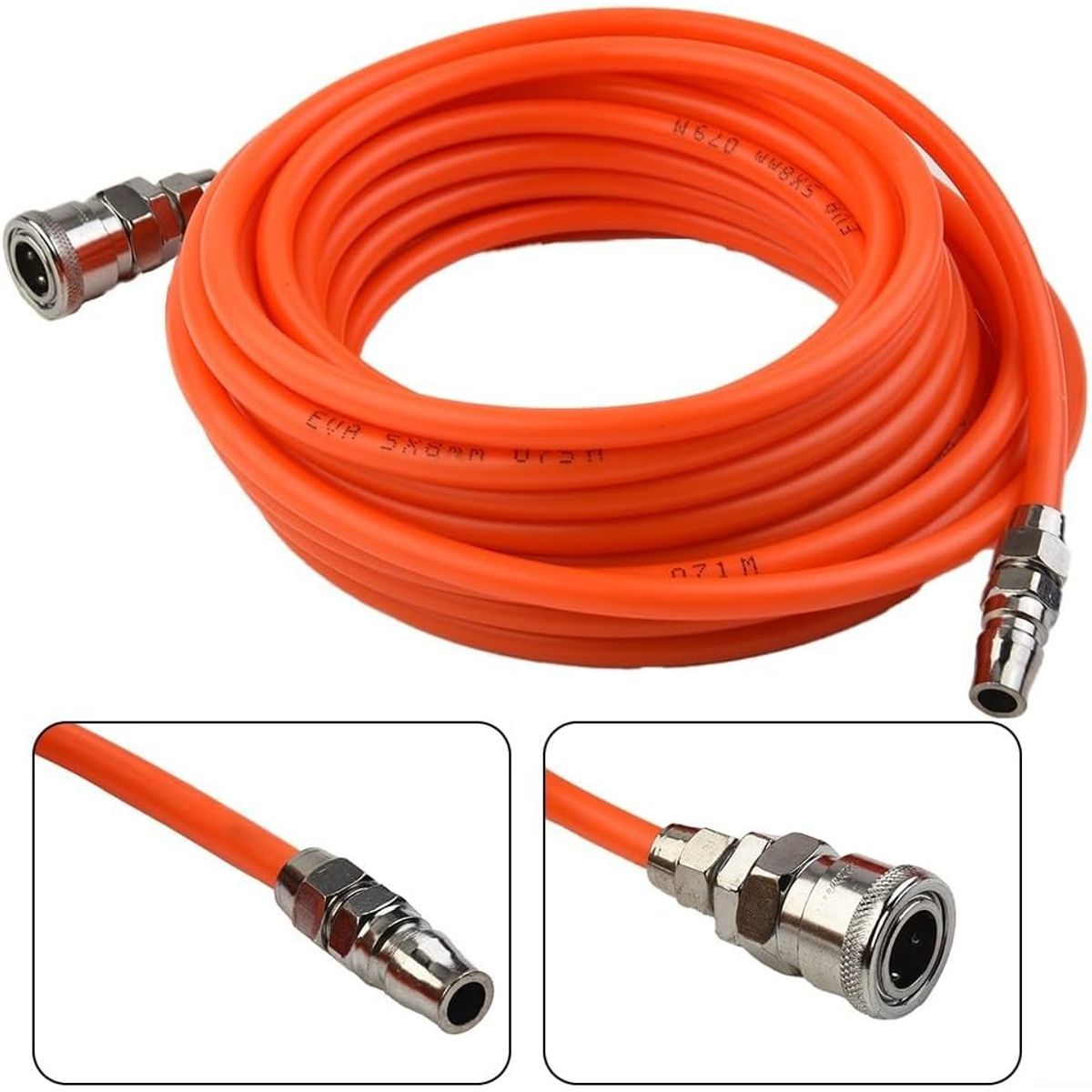 Manguera Neumática Con Acople Para Compresor De Aire 20 Mts, marca KUANGYE - Foto Principal