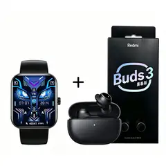 XIAOMI - F16 Smartwatch+Audífonos Auriculares Bluetooth Redmi buds 3lite