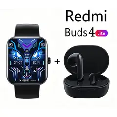 XIAOMI - F16 Smartwatch+Audífonos Auriculares Bluetooth Redmi buds 4lite