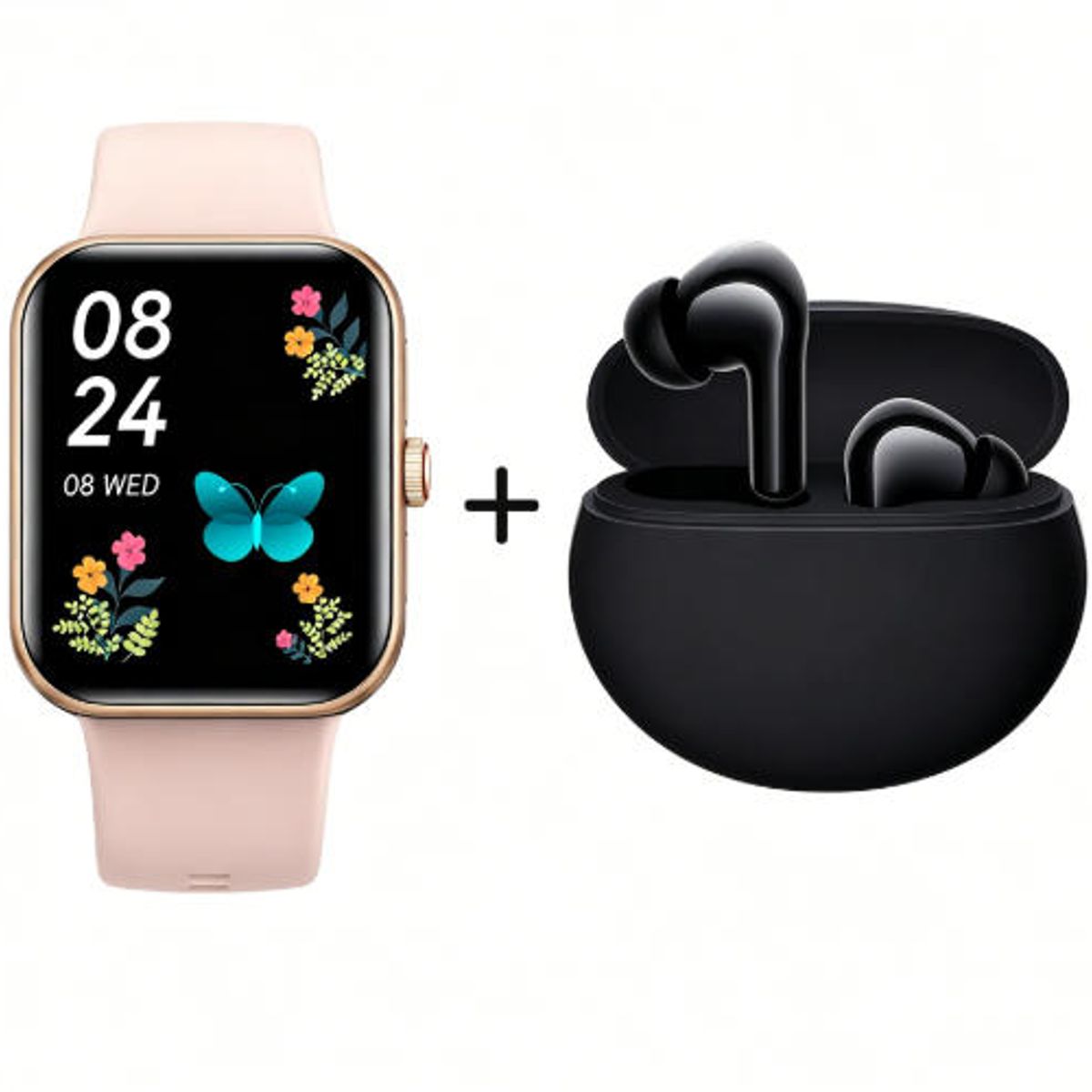 XIAOMI - F16 Smartwatch+Audífonos  Auriculares Bluetooth XIAOMI Redmi Buds 4 Active