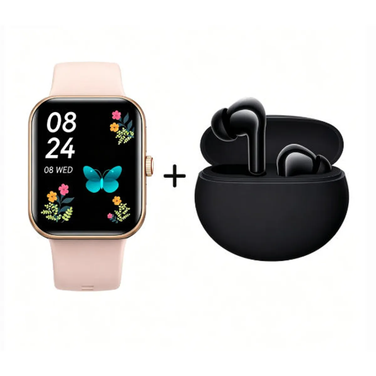 XIAOMI - F16 Smartwatch+Audífonos  Auriculares Bluetooth XIAOMI Redmi Buds 4 Active