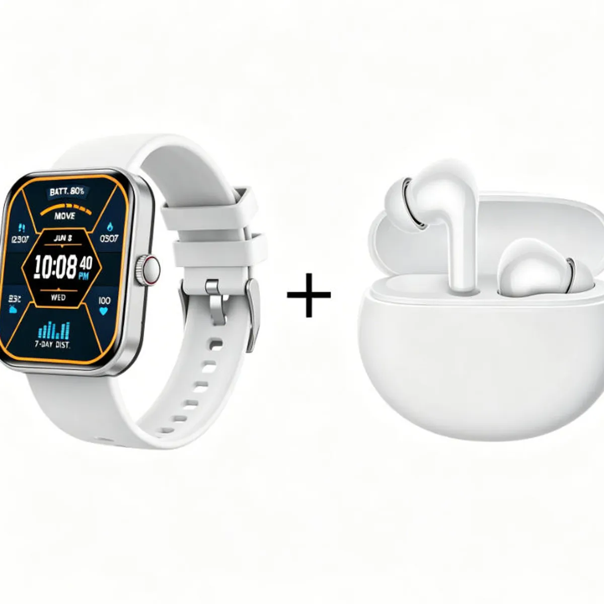 XIAOMI - F16 Smartwatch+Audífonos  Auriculares Bluetooth XIAOMI Redmi Buds 4 Active