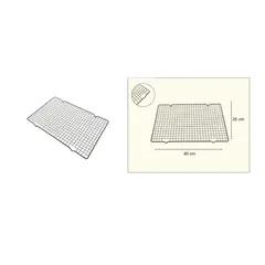 GENERICO - Rejilla para horno 40x25cm