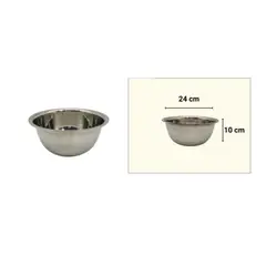 GENERICO - Bowl acero inox 24cm