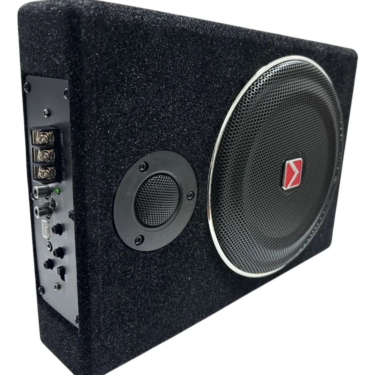 GENERICO - Subwoofer Con Amplificador 8 Pulgadas 12v 8x35x26cm