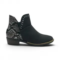 VERAZZI - Botín Niña Black