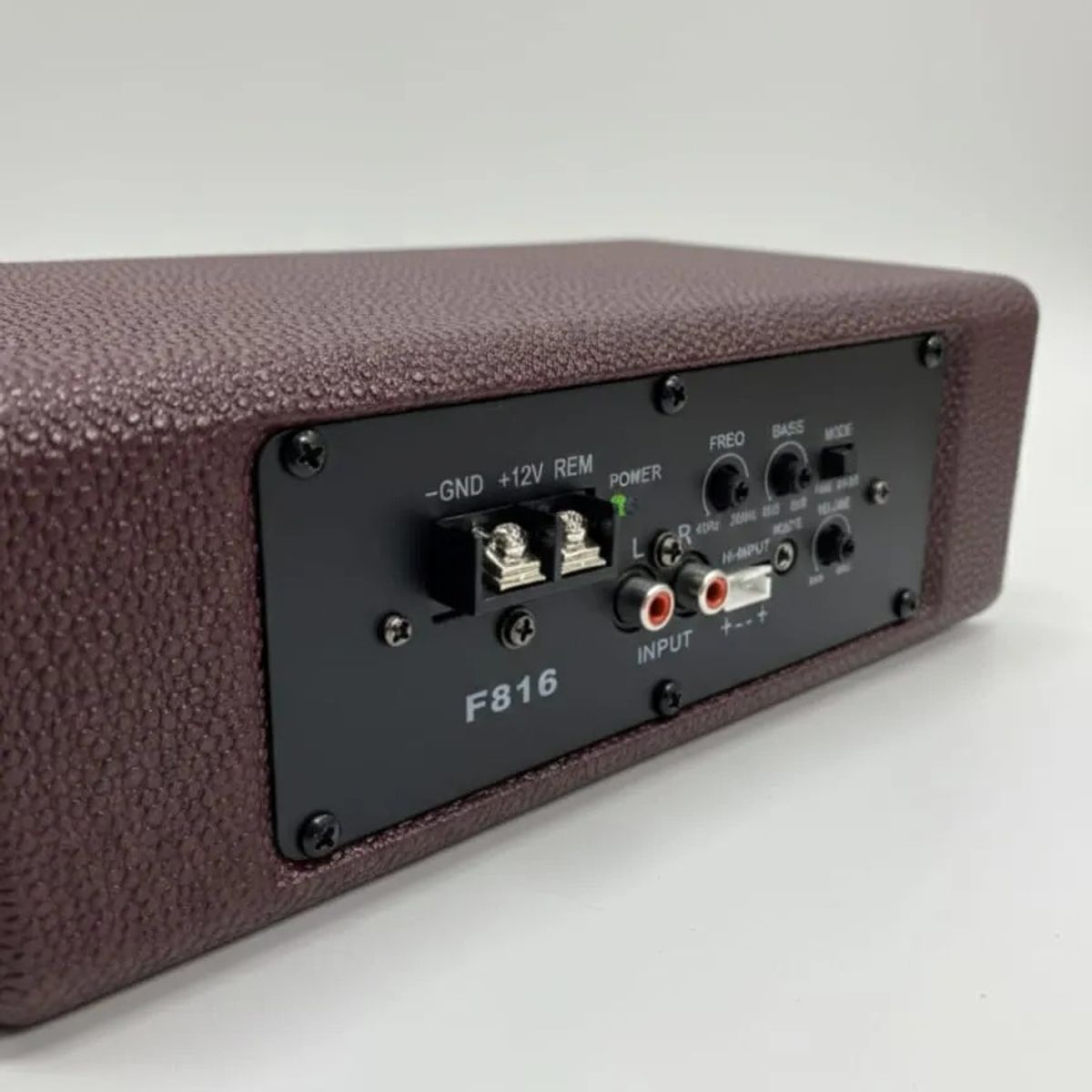 GENERICO - Subwoofer Con Amplificador 10 Pulgadas 12v 8x38x28cm